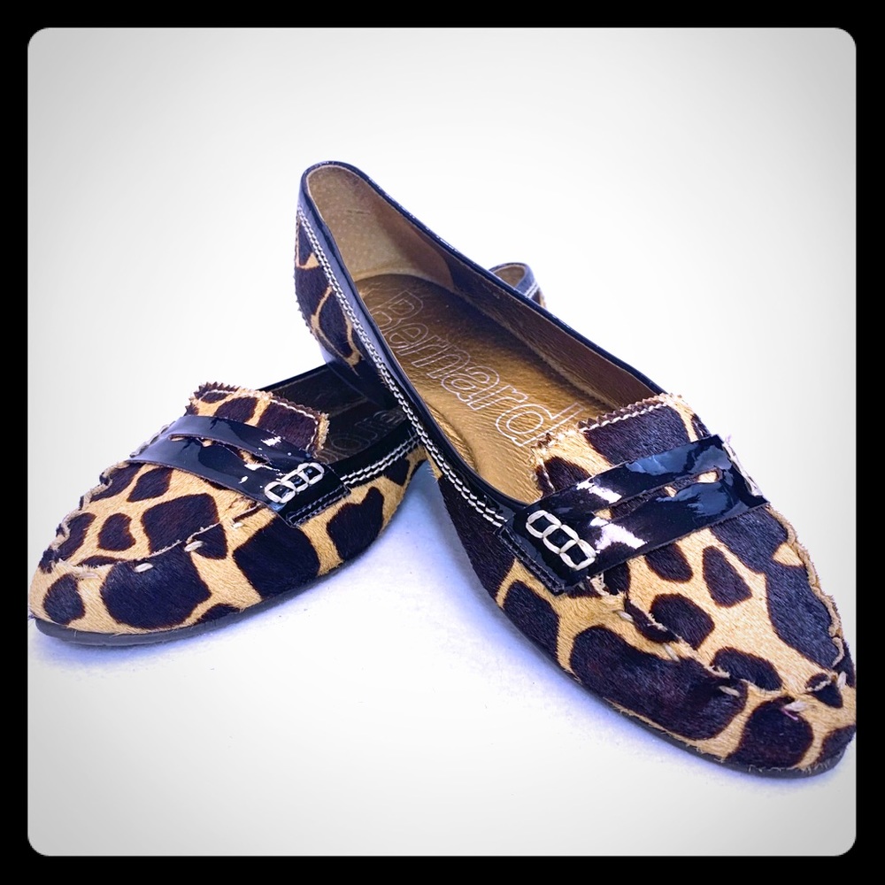 Bernardo Pony Giraffe Flats/Loafers